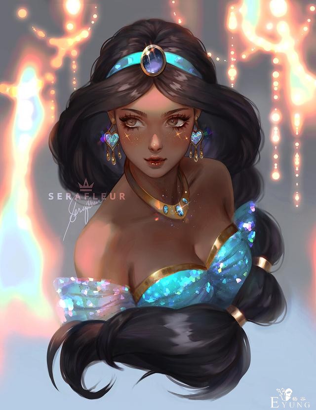 来自菲律宾的插画师绘制的漂亮女性动漫人物！很有个人风格的作品-7.jpg