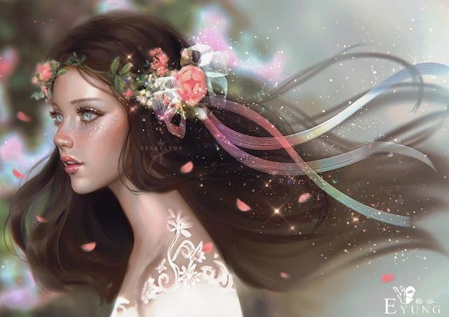 来自菲律宾的插画师绘制的漂亮女性动漫人物！很有个人风格的作品-6.jpg