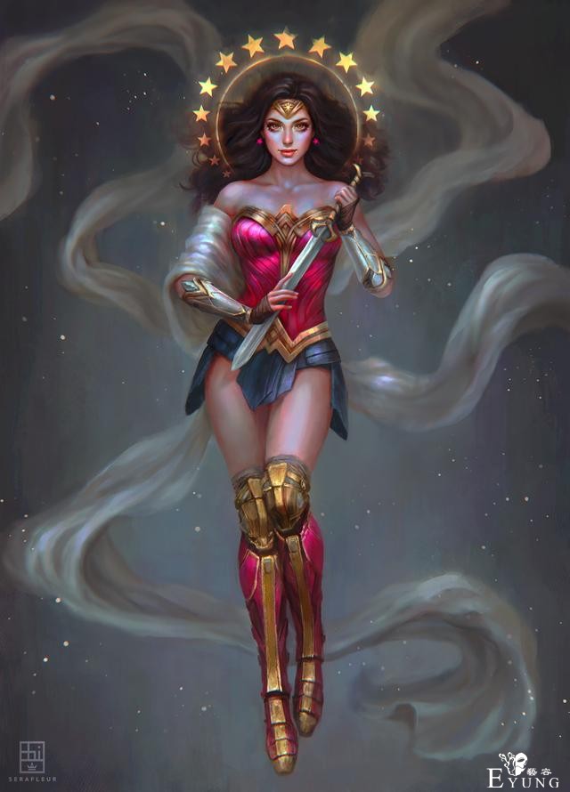 来自菲律宾的插画师绘制的漂亮女性动漫人物！很有个人风格的作品-10.jpg