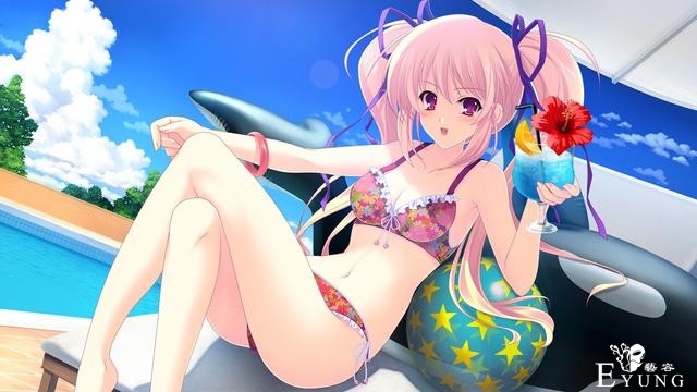 夏天辣么热，是时候来一波二次元泳装少女图了-3.jpg