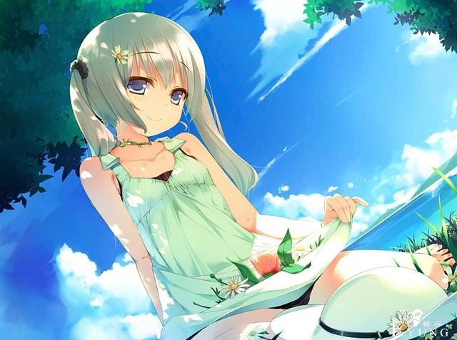 夏天辣么热，是时候来一波二次元泳装少女图了-1.jpg