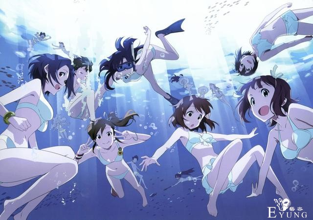 夏天辣么热，是时候来一波二次元泳装少女图了-11.jpg