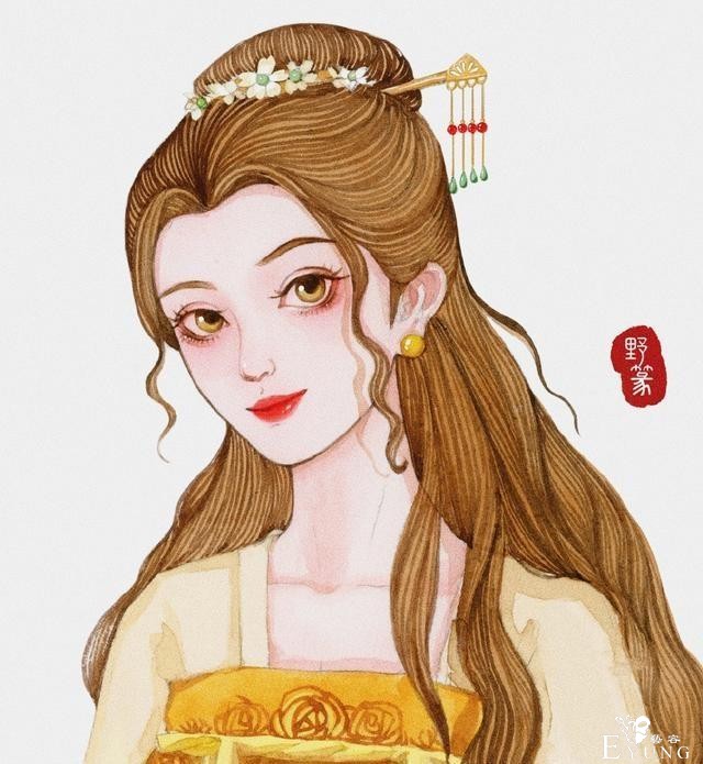 迪士尼公主们不仅换了发型，还穿上了汉服，这份中国风太美了-3.jpg
