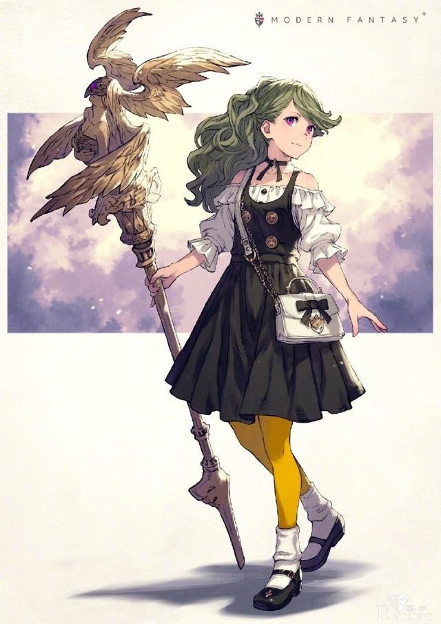 这位画师笔下的JK小姐姐太帅了，一手拿书包，一手拿武器-5.jpg
