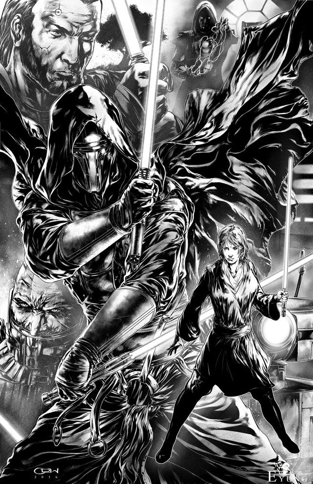 美式漫画线稿看着绝对是享受！黑白线稿有种彩稿无法替代的魅力！-13.jpg