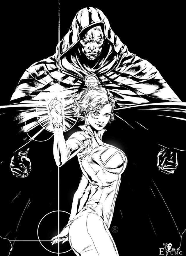 美式漫画线稿看着绝对是享受！黑白线稿有种彩稿无法替代的魅力！-25.jpg