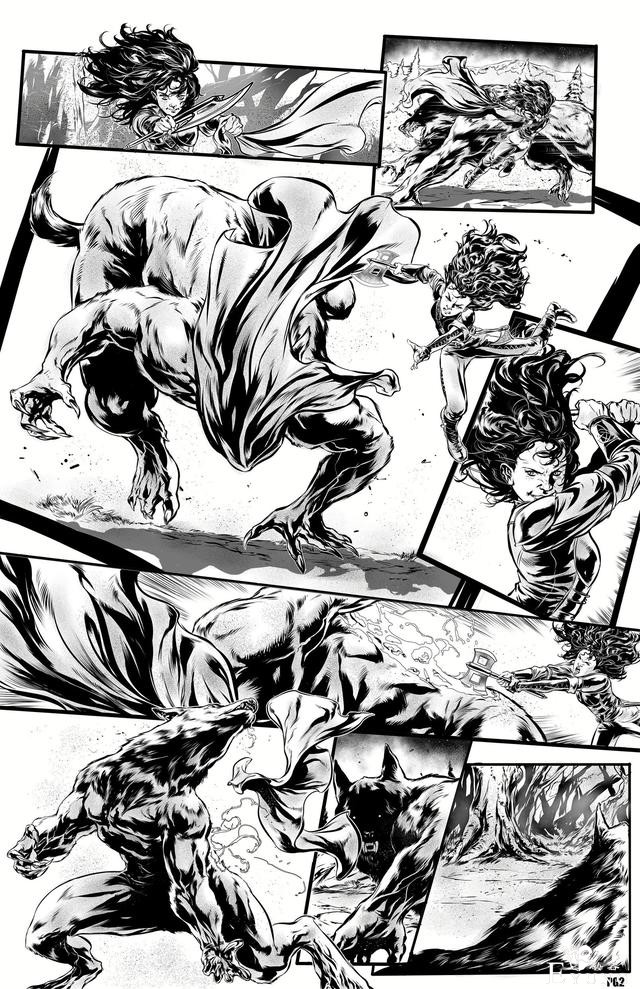 美式漫画线稿看着绝对是享受！黑白线稿有种彩稿无法替代的魅力！-30.jpg