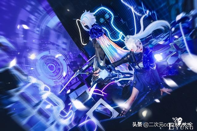 《王者荣耀》花木兰&amp;兰陵王cos，默契交锋，特效时尚帅到不行-1.jpg