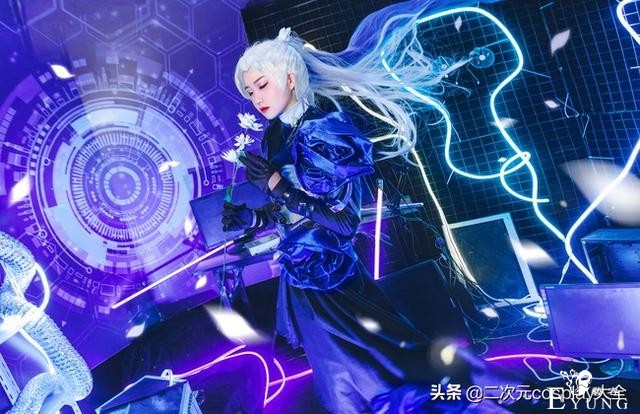 《王者荣耀》花木兰&amp;兰陵王cos，默契交锋，特效时尚帅到不行-6.jpg