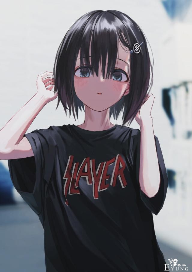 画师笔下的黑暗风少女，也不知该叫金属还是哥特的，总之好可爱-5.jpg
