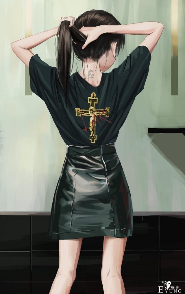 画师笔下的黑暗风少女，也不知该叫金属还是哥特的，总之好可爱-7.jpg