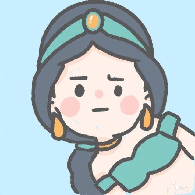 迪士尼公主集体歪头，小表情真的太萌了，木兰的汉服也好好看-7.jpg
