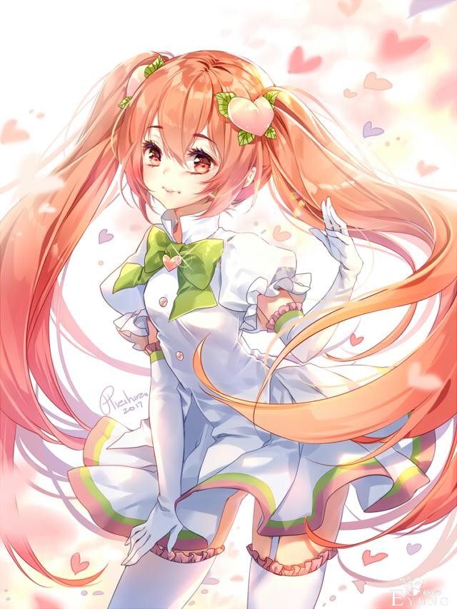 这么可爱的萌妹子插画不看会后悔哦！不仅造型可爱画面还很华丽呢-3.jpg