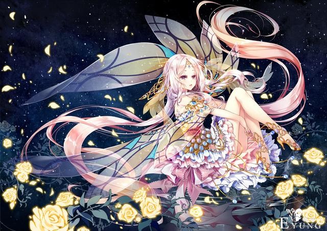 这么可爱的萌妹子插画不看会后悔哦！不仅造型可爱画面还很华丽呢-20.jpg