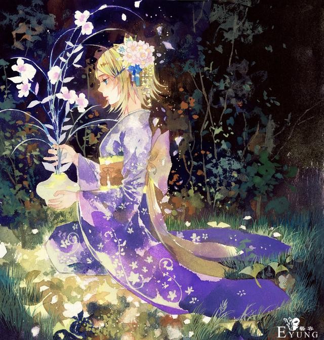 纯手绘上色的超唯美同人插画！这年头坚持纯手绘的插画高手不多了-13.jpg