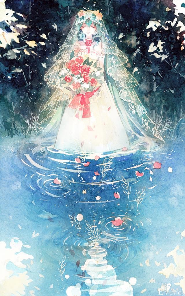 纯手绘上色的超唯美同人插画！这年头坚持纯手绘的插画高手不多了-26.jpg