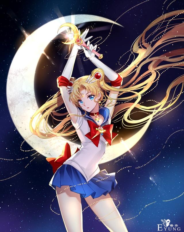 肤白腿长大眼萌！韩国女画师绘制的同人妹子插画简直太可爱了！-14.jpg
