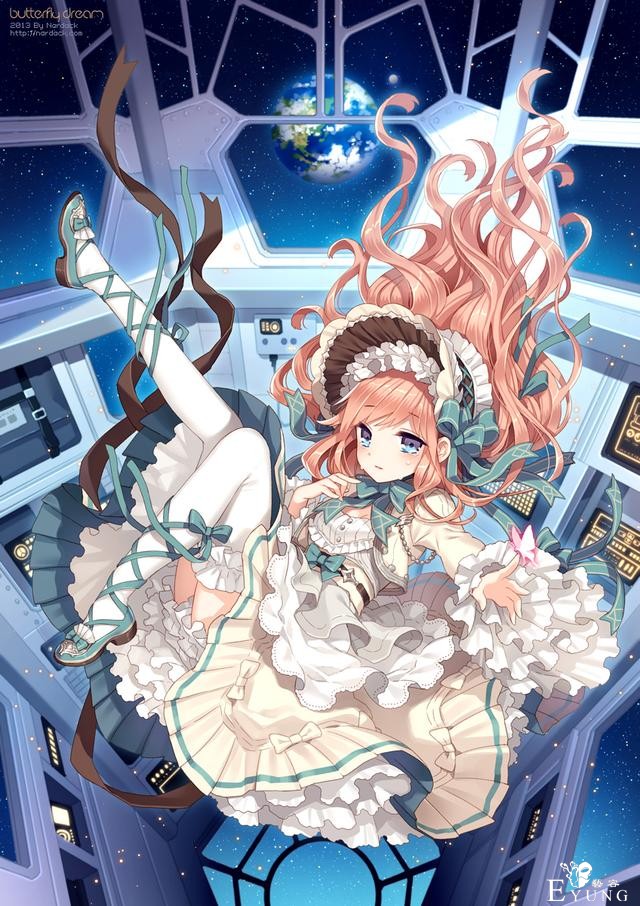 肤白腿长大眼萌！韩国女画师绘制的同人妹子插画简直太可爱了！-16.jpg