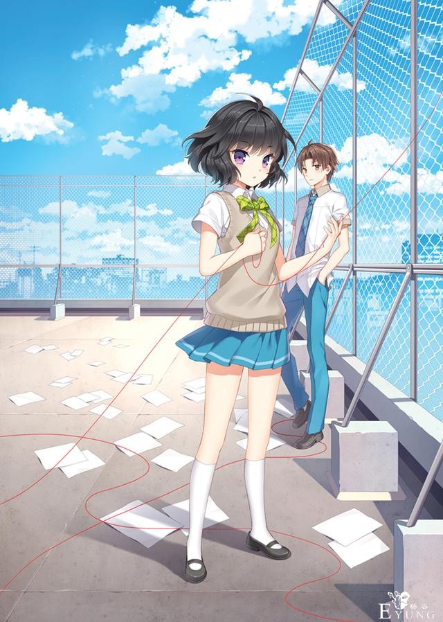 肤白腿长大眼萌！韩国女画师绘制的同人妹子插画简直太可爱了！-15.jpg