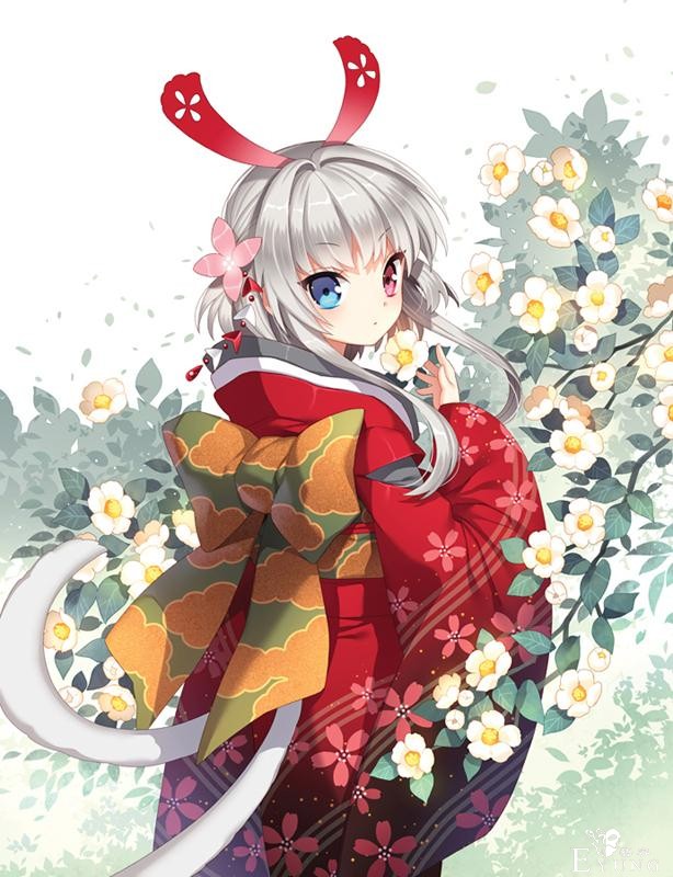 肤白腿长大眼萌！韩国女画师绘制的同人妹子插画简直太可爱了！-18.jpg