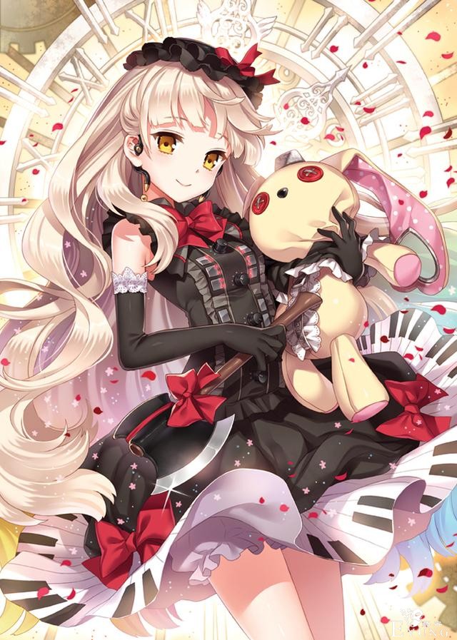 肤白腿长大眼萌！韩国女画师绘制的同人妹子插画简直太可爱了！-20.jpg