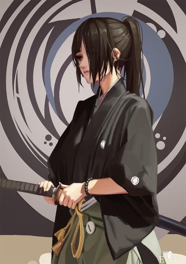 国产同人大触笔下的萌妹子插画作品！这造型我喜欢！画风也很漂亮-14.jpg