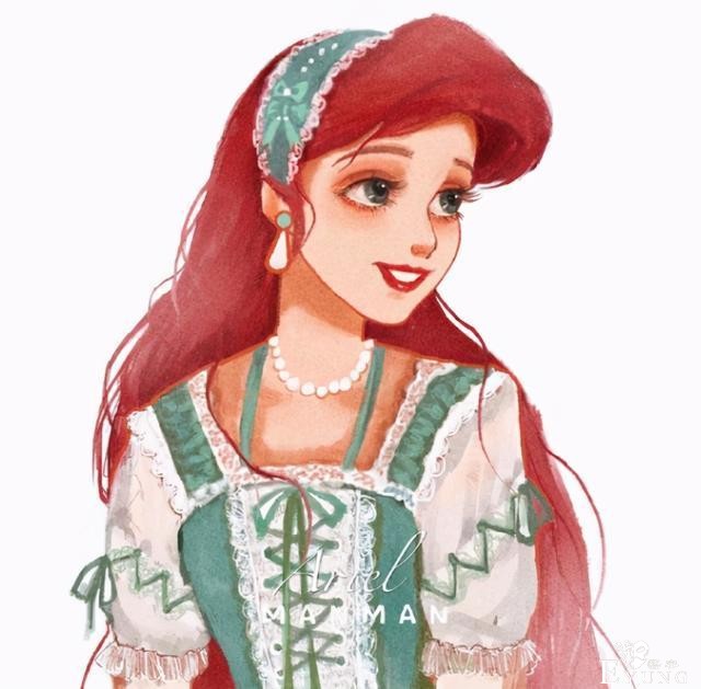 迪士尼公主也爱LO装？艾莎女王略带俏皮，白雪公主稳重大气-3.jpg