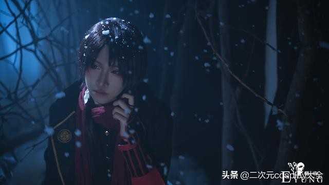 《刀剑乱舞》加州清光cos，雪景与人物融合，竟令我眼里有光-4.jpg
