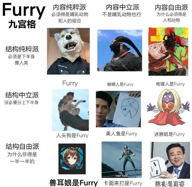 网友分享Frurry九宫格，看完我也不知道我是哪一派的了-2.jpg