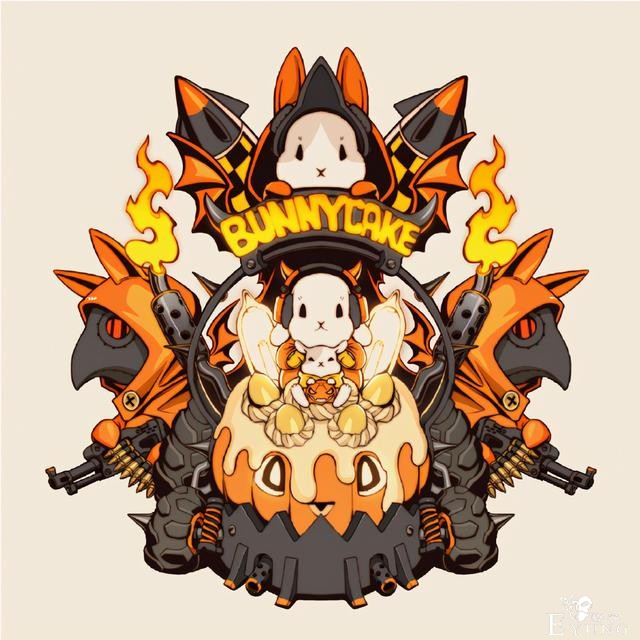 画师笔下全副武装的兔子们，开着坦克驾驶着机甲，猛男就该看这个-11.jpg