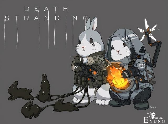画师笔下全副武装的兔子们，开着坦克驾驶着机甲，猛男就该看这个-16.jpg