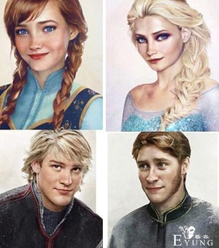 CG+P图，迪士尼公主变真人版，美人鱼我感觉还行，艾莎不如原版-5.jpg