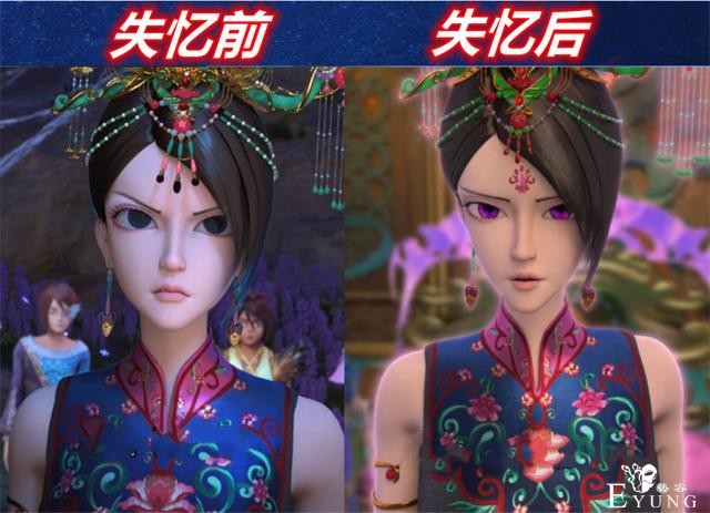 叶罗丽仙子失忆前后变化大，冰公主染发变人类，而她失忆后变丑了-3.jpg