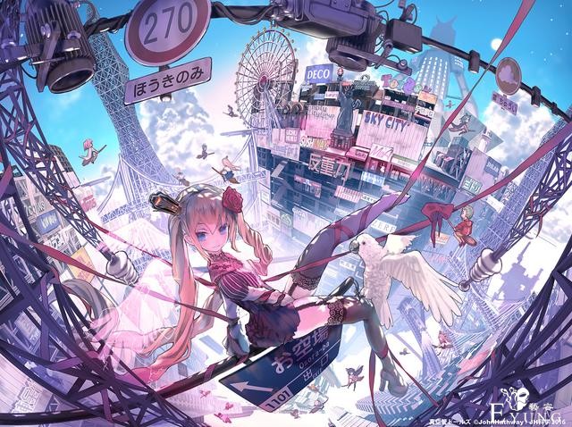 简直给这个画师的耐心跪了，绘师JH科学笔下的无重力世界-2.jpg