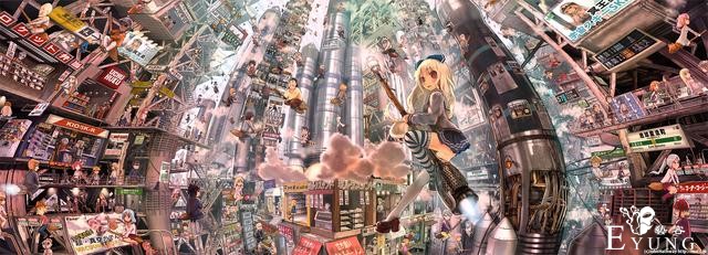 简直给这个画师的耐心跪了，绘师JH科学笔下的无重力世界-5.jpg