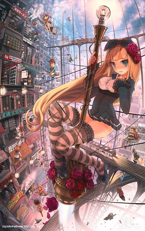 简直给这个画师的耐心跪了，绘师JH科学笔下的无重力世界-16.jpg