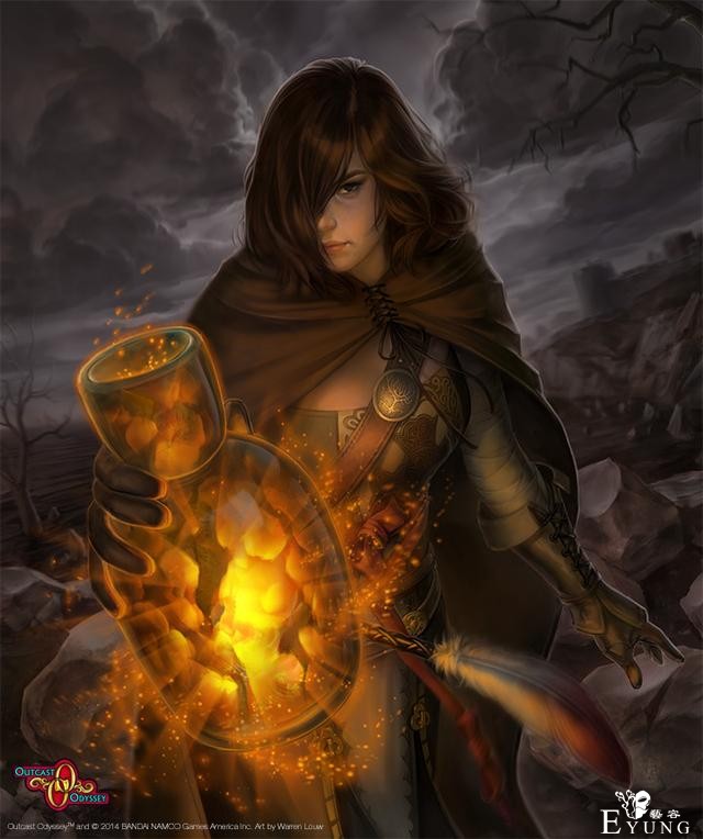 这个哈莉和神奇女侠画的莫名有点萌！南非画师笔下阳光的美女形象-10.jpg