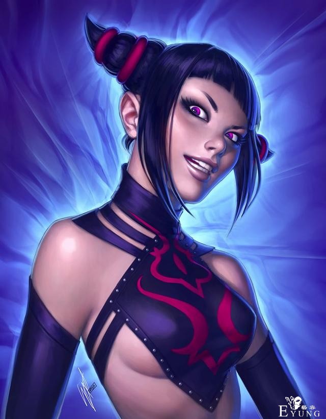 这个哈莉和神奇女侠画的莫名有点萌！南非画师笔下阳光的美女形象-14.jpg