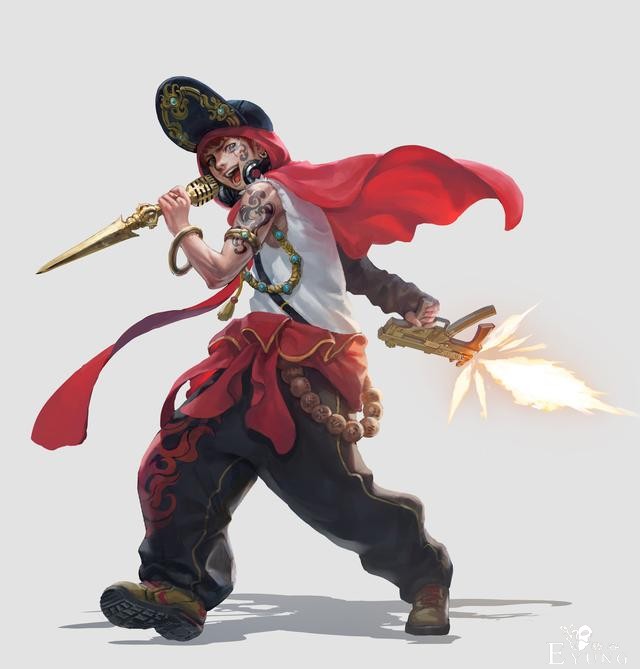 一组韩国画师绘制的漂亮的同人插画图！女性角色的设定相当可爱！-15.jpg