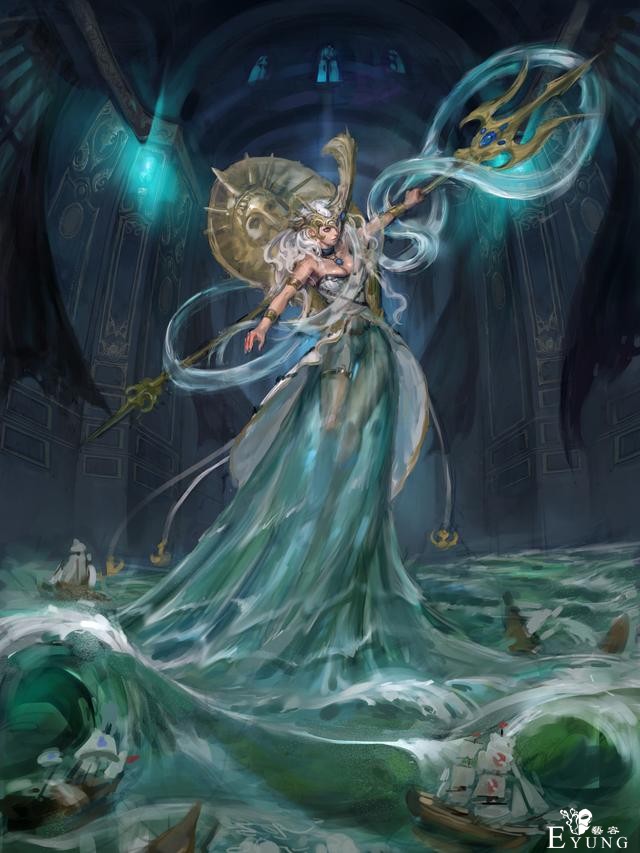 一组韩国画师绘制的漂亮的同人插画图！女性角色的设定相当可爱！-17.jpg