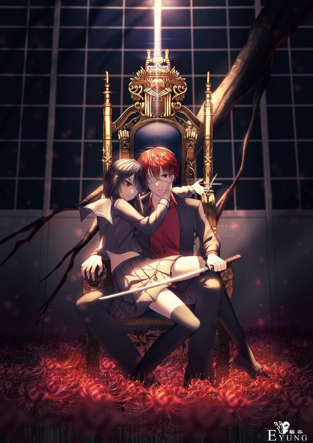好多大眼二次元萌妹子同人插画！这个画师真是相当擅长绘制妹子啊-15.jpg