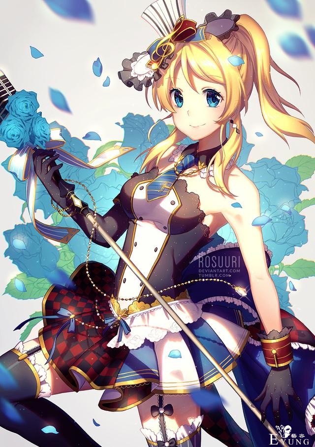 好多大眼二次元萌妹子同人插画！这个画师真是相当擅长绘制妹子啊-24.jpg
