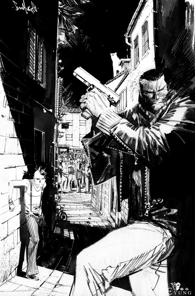 漫画最见功力的绝对是黑白线稿！美国漫画家墨菲的线稿实在太潇洒-15.jpg