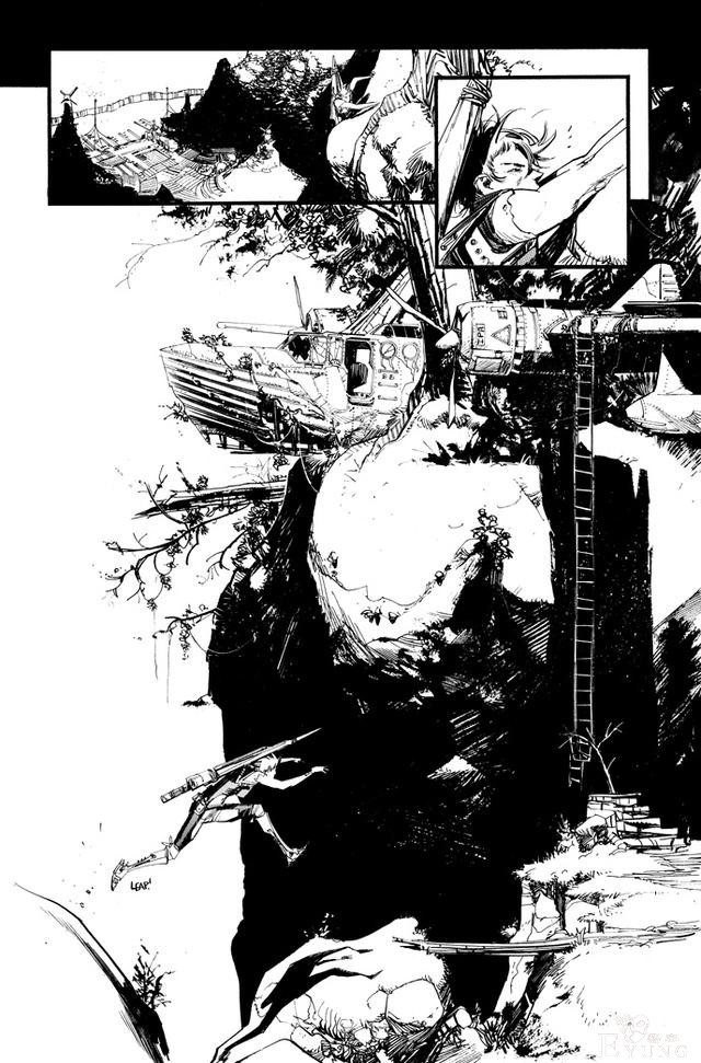 漫画最见功力的绝对是黑白线稿！美国漫画家墨菲的线稿实在太潇洒-17.jpg