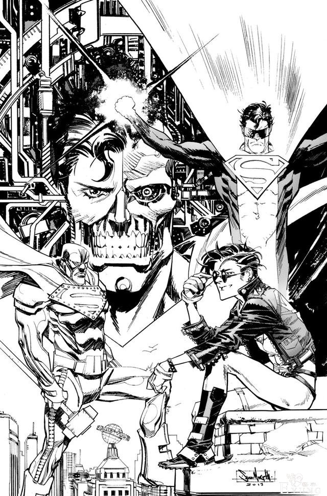 漫画最见功力的绝对是黑白线稿！美国漫画家墨菲的线稿实在太潇洒-16.jpg