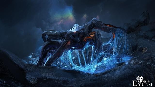 一起来欣赏这组充满想象力的科幻插画作品吧！画技优秀未来感十足-13.jpg