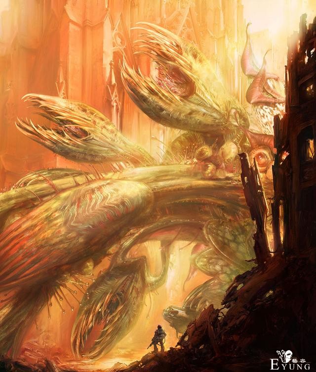 一起来欣赏这组充满想象力的科幻插画作品吧！画技优秀未来感十足-18.jpg