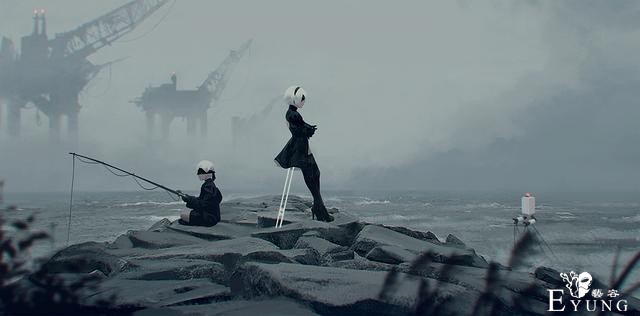 写实风格的同人插画大神！新加坡画师画风实在漂亮的如同电影镜头-7.jpg