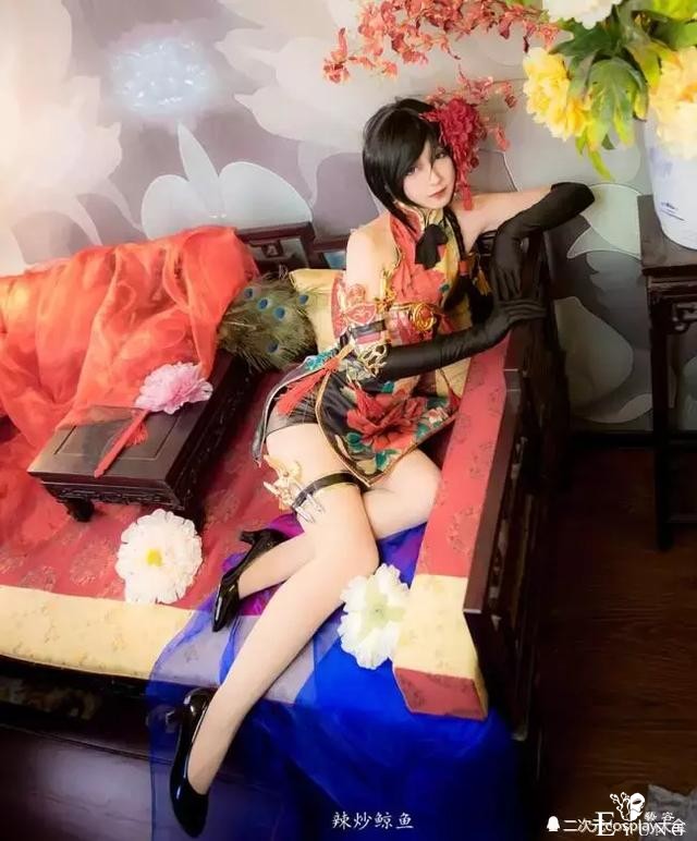《艳汉》吉原诗郎cos，漂亮惊艳的旗袍美人-1.jpg