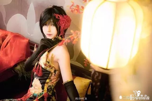 《艳汉》吉原诗郎cos，漂亮惊艳的旗袍美人-5.jpg